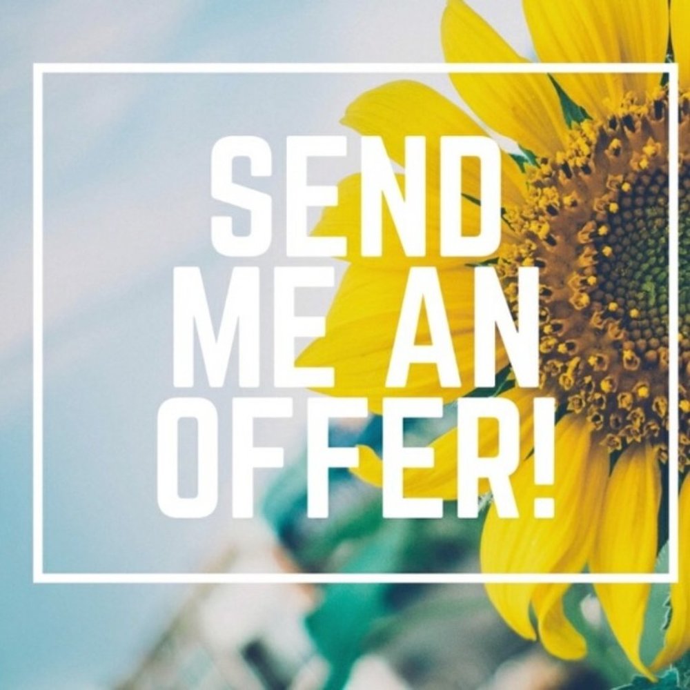 Always willing to negotiate.